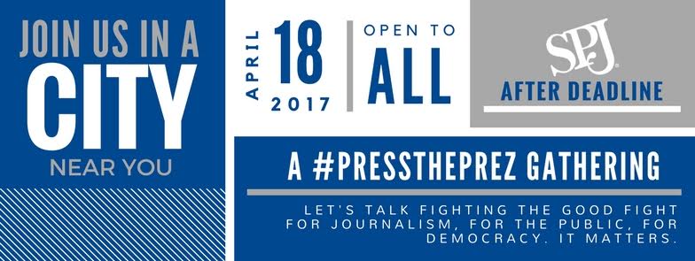 SPJ After Hours/Press the Prez casual event in Boston Announcements