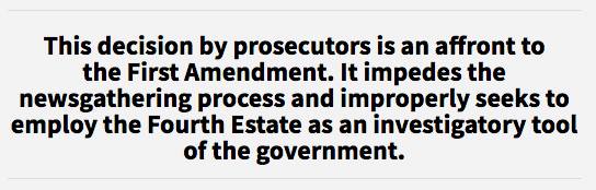 Chapter joins NEFAC on statement against subpoenaing of journalist’s notes Announcements